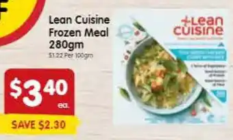 Spar Lean Cuisine Frozen Meal 280gm offer