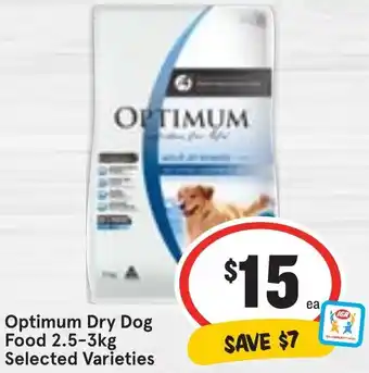 Ritchies Optimum Dry Dog Food 2.5-3kg Selected Varieties offer