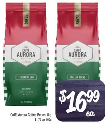 Caffé Aurora Coffee Beans 1kg