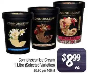 Connoisseur Ice Cream 1 Litre