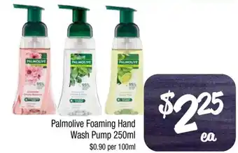 Farmer Jack's Palmolive Foaming Hand Wash Pump 250ml offer