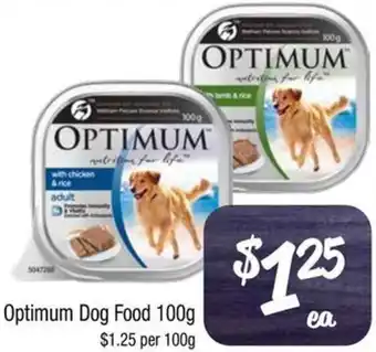 Farmer Jack's Optimum Dog Food 100g offer