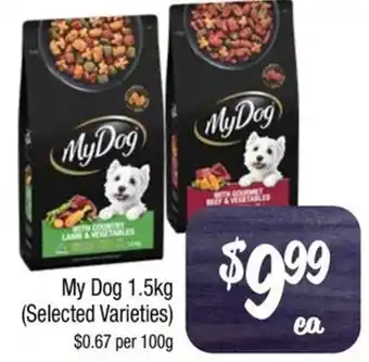 Farmer Jack's My Dog 1.5kg offer