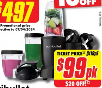 The Good Guys nutribullet Mega Pack 900 Watt offer