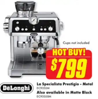 The Good Guys DeLonghi La Specialista Prestigio - Metal offer