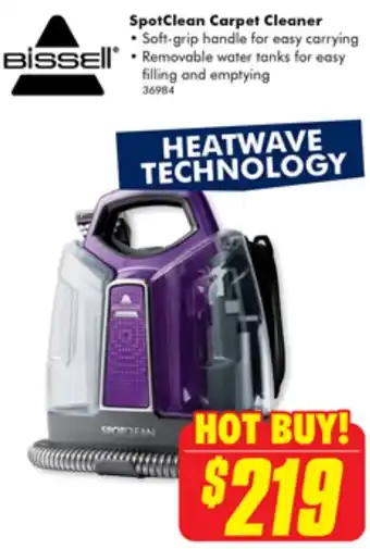The Good Guys SpotClean Carpet Cleaner offer