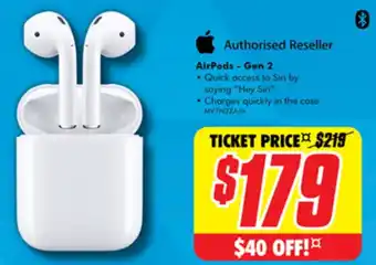 The Good Guys AirPods - Gen 2 offer