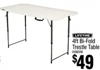 Bunnings 4ft Bi-Fold Trestle Table offer