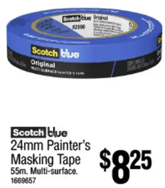 Bunnings Scotch blue 24mm Painter's Masking Tape offer