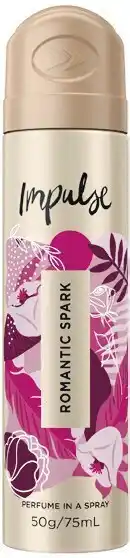 Woolworths Impulse Women Aerosol Body Spray 75ml offer