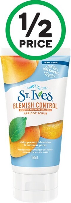 St Ives Facial Scrub Apricot Blemish Control 150ml