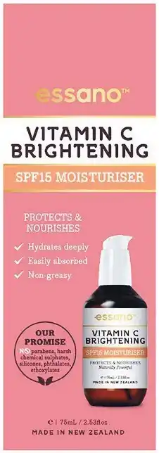 Woolworths NEW Essano Vitamin C SPF Moisturiser 200ml~ offer