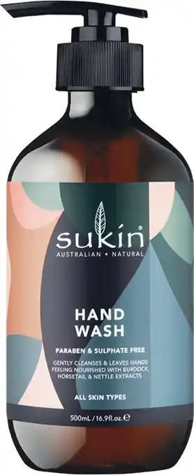 Woolworths NEW Sukin Anna Cole Hand Wash 500ml offer