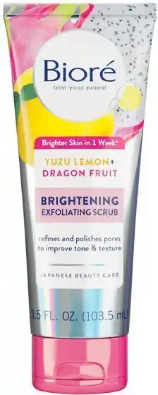 Woolworths NEW Biore Brightening Scrub 103.5ml offer