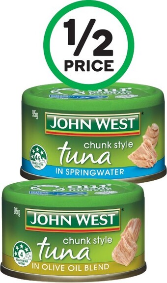 Woolworths John West Tuna Tempters 95g offer
