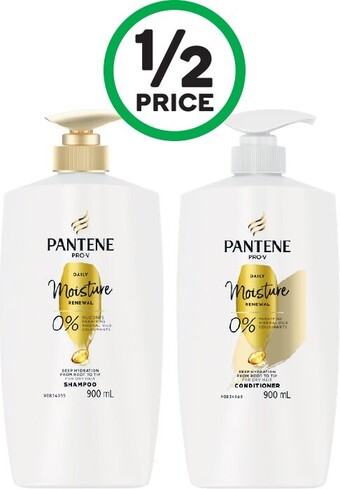 Woolworths Pantene Shampoo or Conditioner 900ml offer