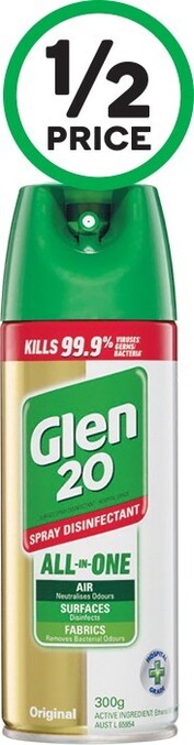 Woolworths Glen 20 Disinfectant Spray 300g offer