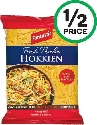 Woolworths Fantastic Noodles 450g Varieties u2013 From the Fridge offer