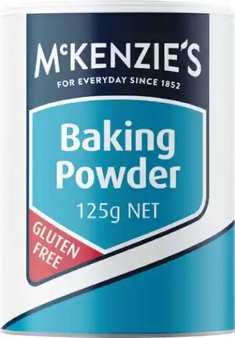 McKenzie&#039;s Baking Powder 125g