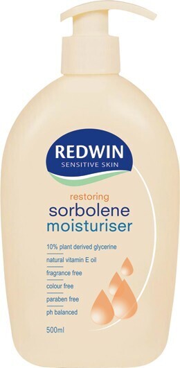 IGA Redwin Sorbolene Restoring Moisturiser with Vitamin E 500mL offer