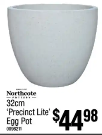 Bunnings 32cm ‘Precinct Lite' Egg Pot offer