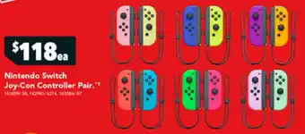 Harvey Norman Nintendo Switch Joy-Con Controller Pair offer