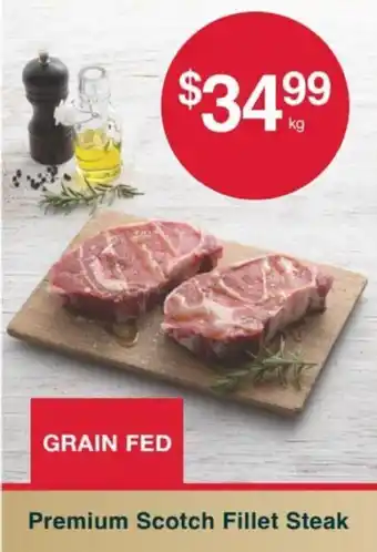 Australian Butchers Store Premium Scotch Fillet Steak offer