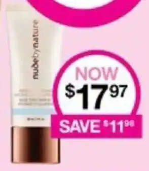 Priceline NUDE BY NATURE Makeup range offer