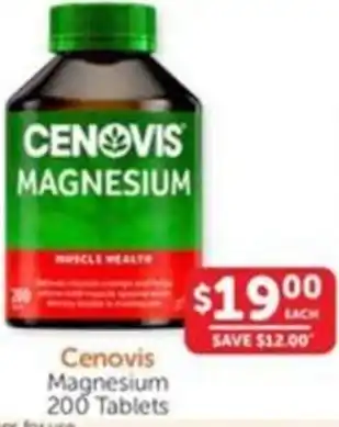 WHOLELIFE catalogue Magnesium 200 Tablets offer