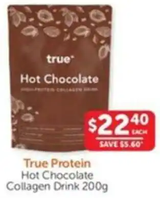 WHOLELIFE catalogue Hot Chocolate Collagen Drink 200g offer