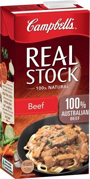 IGA Campbellu2019s Real Stock 1 Litre Selected Varieties offer