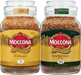 Coles Moccona Freeze Dried Instant Coffee 400g offer