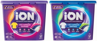 Coles iON Laundry Capsules 36 Pack offer