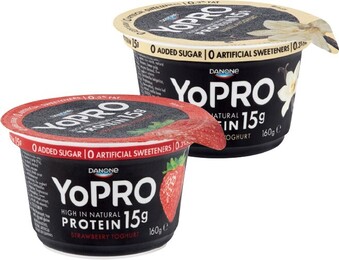 IGA Danone YoPro Yoghurt 160g Selected Varieties offer