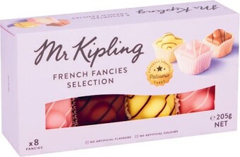 Coles Mr Kipling Fancies 8 Pack 205g offer