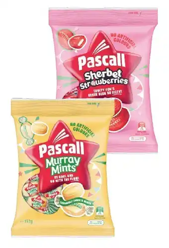 Coles Pascall Hard Candy Bag 192g offer