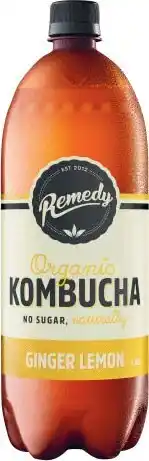Coles Remedy Kombucha or Functional Drink 4x250mL or 1.25 Litre offer
