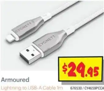 JB Hi-Fi Lightning to USB-A Cable 1m offer