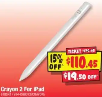 JB Hi-Fi Crayon 2 For iPad offer