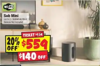 JB Hi-Fi Sub Mini offer