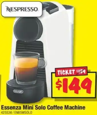 JB Hi-Fi Essenza Mini Solo Coffee Machine offer