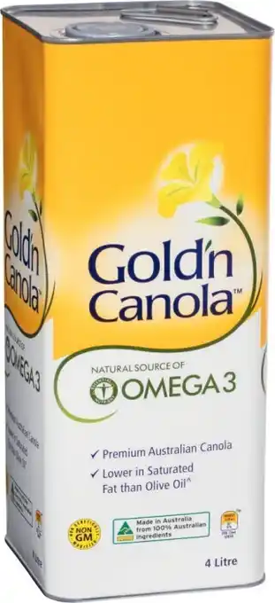 Coles Goldu2019N Canola Oil 4 Litre offer