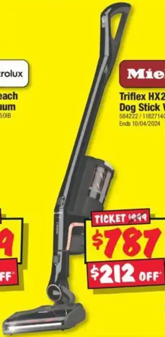 JB Hi-Fi Triflex HX2 Cat & Dog Stick Vacuum offer