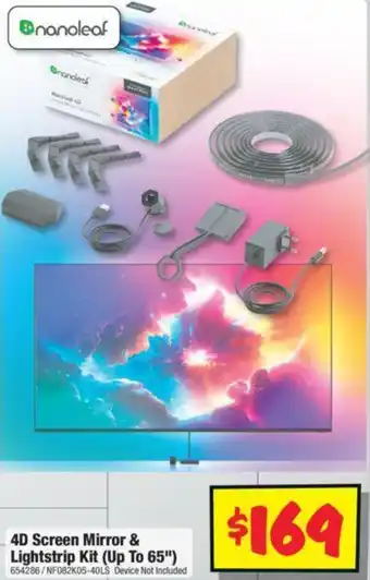 JB Hi-Fi 4D Screen Mirror & Lightstrip Kit (Up To 65") offer