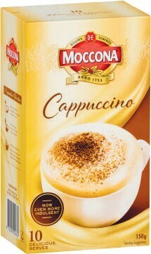 Coles Moccona Café Classics Coffee Sachets 10 Pack offer