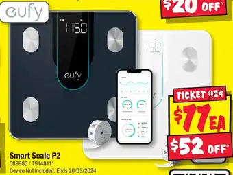 JB Hi-Fi Smart Scale P2 offer