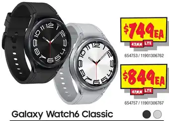 JB Hi-Fi Galaxy Watch6 Classic offer