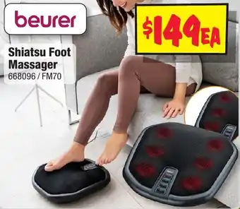 JB Hi-Fi Shiatsu Foot Massager offer
