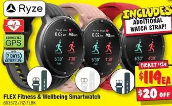 JB Hi-Fi FLEX Fitness & Wellbeing Smartwatch offer