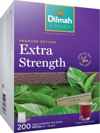 Coles Dilmah Extra Strength Tea Bags 200 Pack offer
